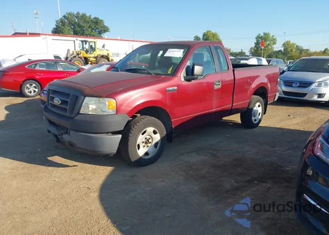 2005 Ford F-150 Stx/Xl/Xlt из США, поврежденный, VIN 1FTRF12265KE73892